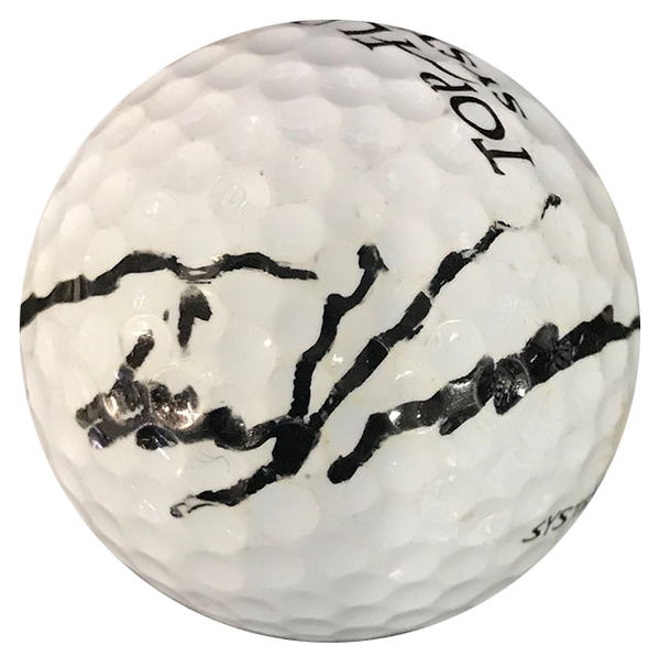Jimmy Vasser Autographed Top Flite System 2 Golf Ball