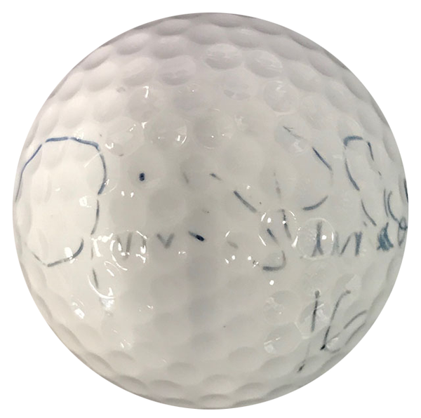 Jim Plunkett Autographed Top Flite XL 4 Golf Ball