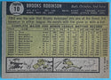 Brooks Robinson 1961 Topps Baseball Card #10