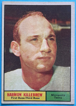 Harmon Killebrew 1961 Topps Baseball Card #80