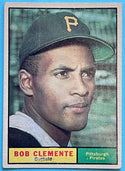 Bob Clemente 1961 Topps Baseball Card #388