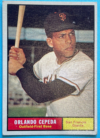 Orlando Cepeda 1961 Topps Baseball Card #435