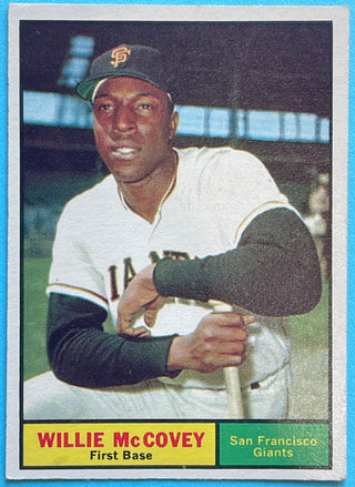 Willie McCovey 1961 Topps Baseball Card #517