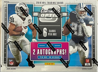2019 Panini Contenders Optic 1st Off The Line Football Factory Sealed Hobby Box