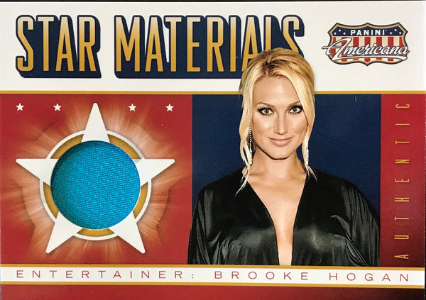 Brooke Hogan Star Materials 2015 Panini Americana Card