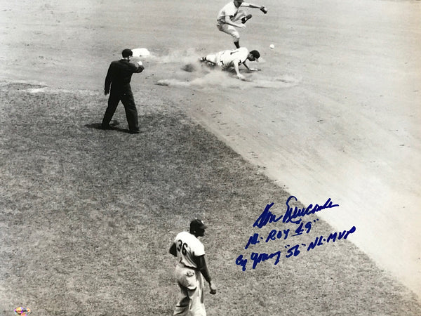 Don Newcombe Autographed 16x20 Baseball Photo