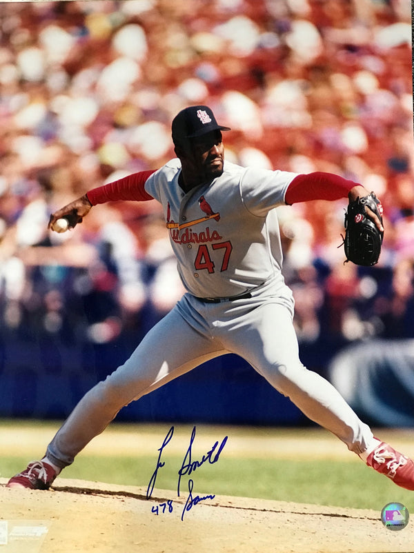 Lee Smith Autographed 16x20 Baseball Photo