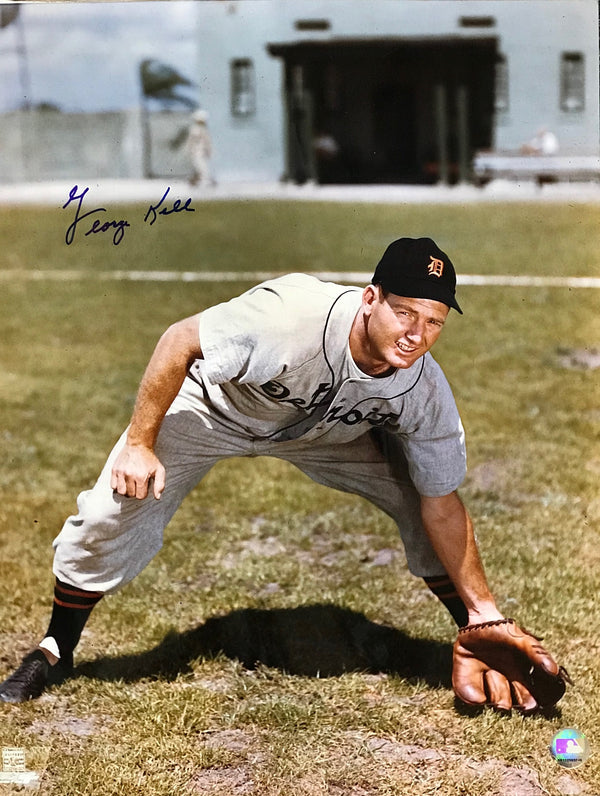 George Kell Autographed 16x20 Baseball Photo