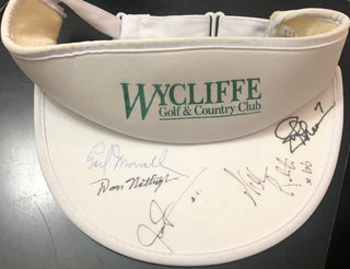 NFL Greats Autographed Golf Club Hat