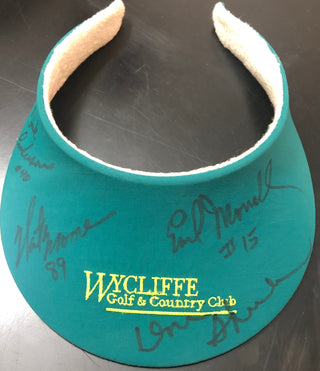 1972 Miami Dolphins Autographed Golf Club Visor Hat