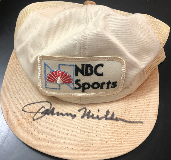 Johnny Miller Autographed NBC Sports Hat