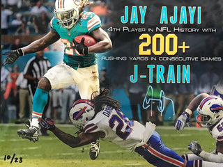 Jay Ajayi Autographed 8x10 Football Photo