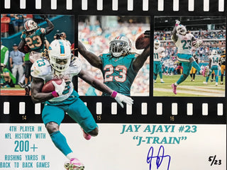 Jay Ajayi Autographed 8x10 Football Photo