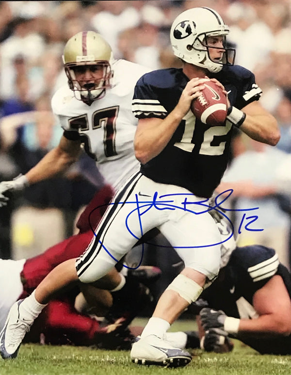 John Beck Autographed 8x10 Football Photo