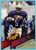 Steve McNair 1995 Autographed Superior Pix Football Card #3