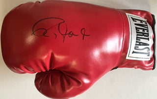 Roy Jones Jr. Autographed Red Everlast Right Boxing Glove (JSA)