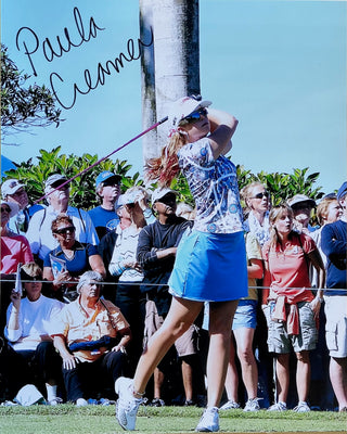 Paula Creamer Autographed Golf 8x10 Photo