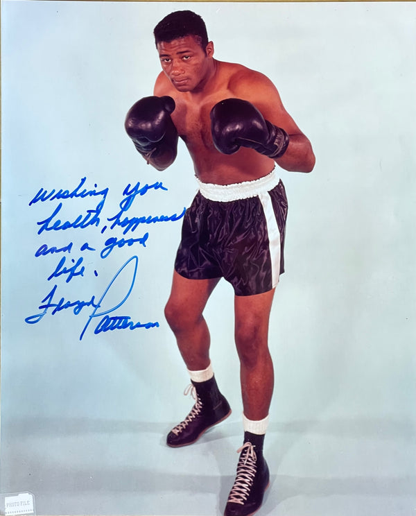 Floyd Patterson Autographed 8x10 Boxing Photo