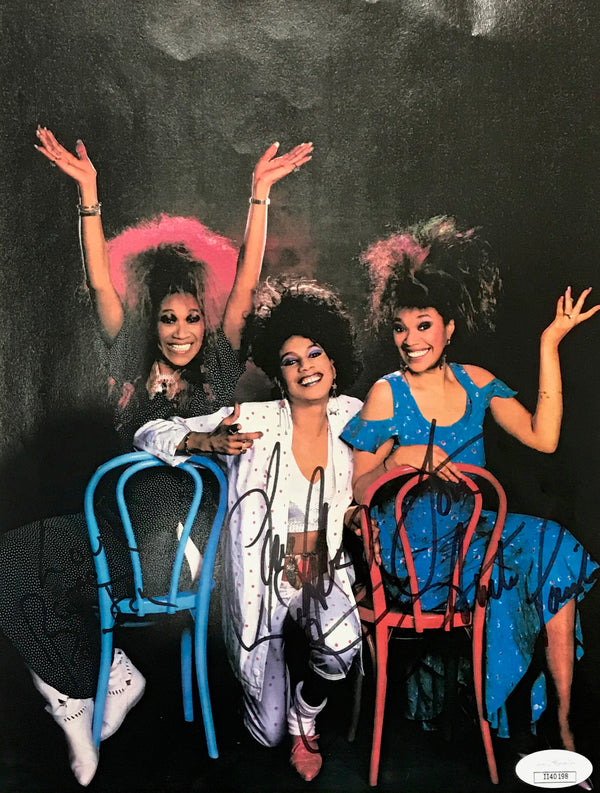 Pointer Sisters Autographed 8x10 Photo (JSA)