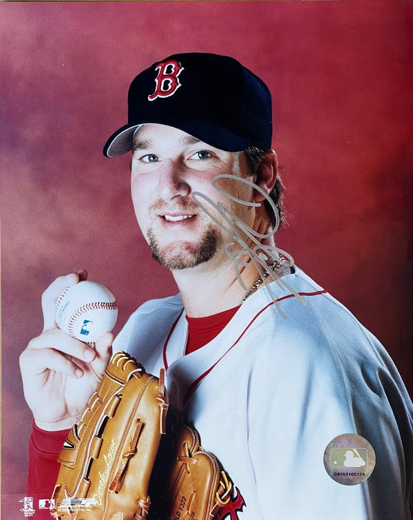 Derek Lowe Autographed 8x10 Baseball Photo