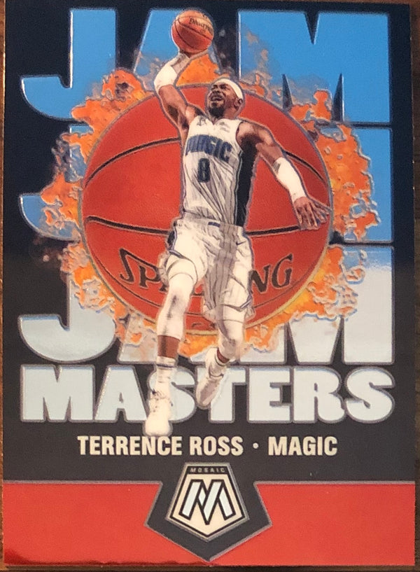Terrence Ross 2019-20 Panini Mosaic Jam Masters Insert Card