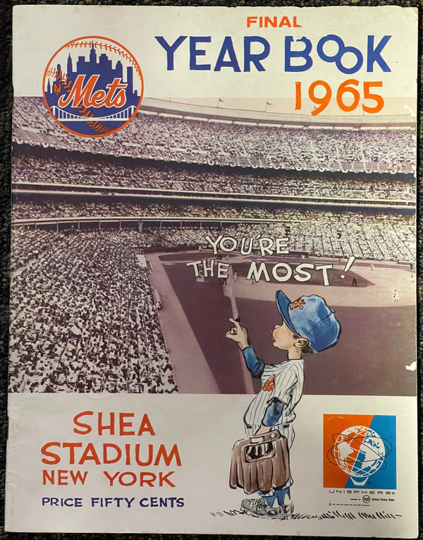 1965 New York Mets Revised Yearbook Final Edition Issue