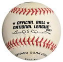 Carl Erskine Autographed Official National League Baseball