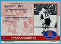 Yvan Cournoyer Autographed 1991-92 Future Trends Card #82