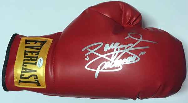 Manny Pacquiao Autographed Red Everlast Right Boxing Glove (Online Authentics)
