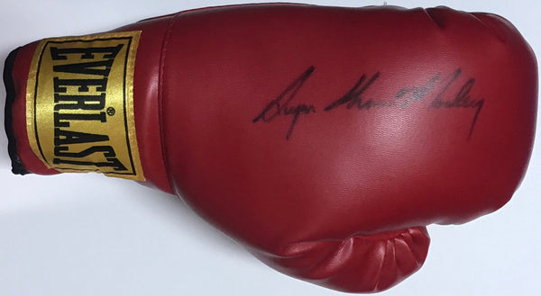 Sugar Shane Mosley Autographed Red Everlast Left Boxing Glove