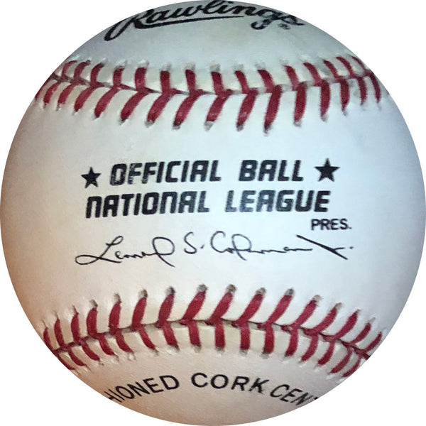 Edgar Renteria Autographed Baseball