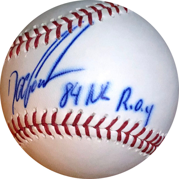 Dwight Gooden "84 NL ROY" Autographed Baseball