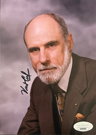 Vinton Cerf Autographed 5x7 Celebrity Photo (JSA)