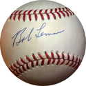 Bob Lemon Autographed Baseball