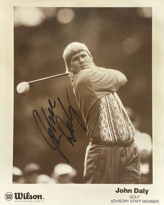 John Daly Signed Golf 8x10 Photo