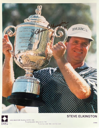 Steve Elkington Signed Golf 8x10 Photo