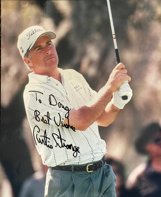 Curtis Strange Signed Golf 8x10 Photo