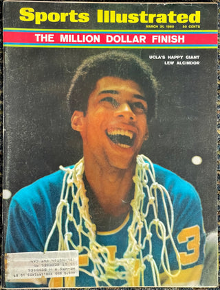 Lew Alcindor Unsigned Sports Illustrated March 31 1969