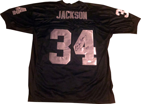 Bo Jackson Autographed Oakland Raiders Jersey (JSA)