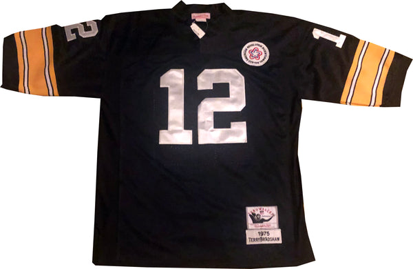 Terry Bradshaw Autographed Pittsburgh Steelers Jersey (JSA)