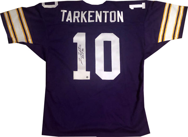 Fran Tarkenton "HOF 86" Autographed Minnesota Vikings Jersey (JSA)