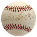 Lester Lockett Autographed Official National League Baseball