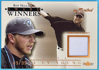 Roy Halladay 2004 Fleer Game-Worn Jersey Card AWJ-RH