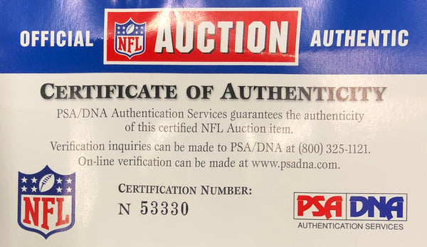 Larry Little "HOF 93" Autographed Miami Dolphins Mini Helmet (PSA)