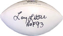 Larry Little "HOF 93" Autographed White Panel Football (PSA)
