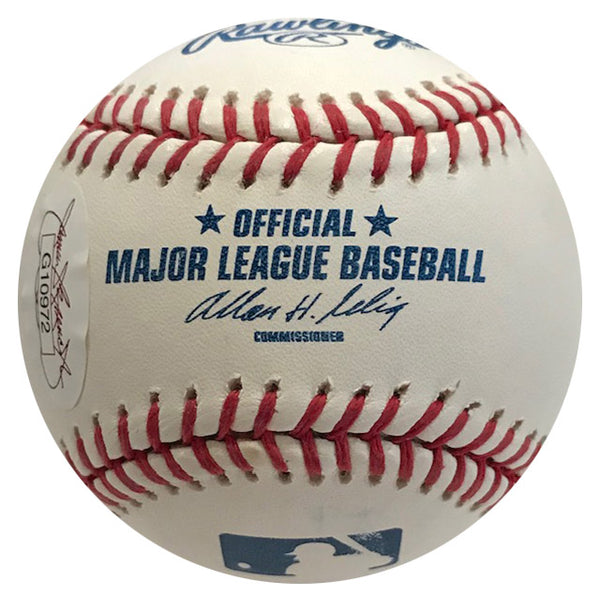 Ubaldo Jimenez Autographed Official Major League Baseball (JSA)