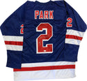 Brad Park "HOF 88" Autographed New York Rangers Jersey (JSA)