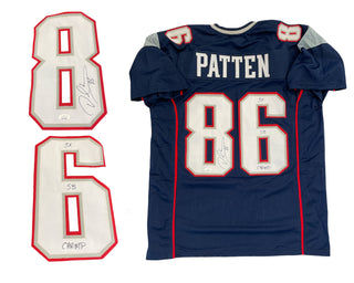 David Patten "3x SB Champ" Autographed New England Patriots Jersey (JSA)