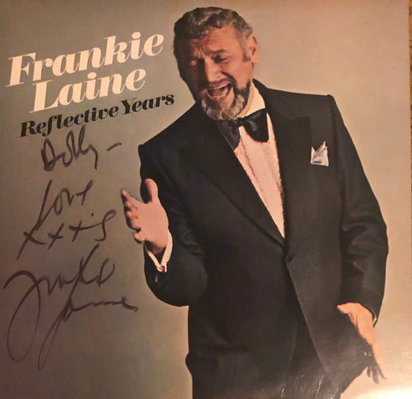 Frankie Laine Autographed "Reflective Years" Vinyl Record (JSA)