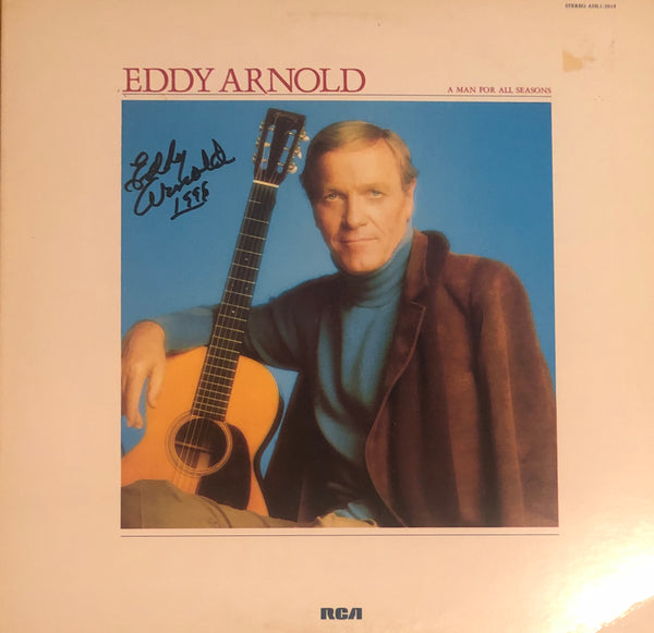 Eddy Arnold Autographed "A Man For All Seasons" Vinyl Record (JSA)